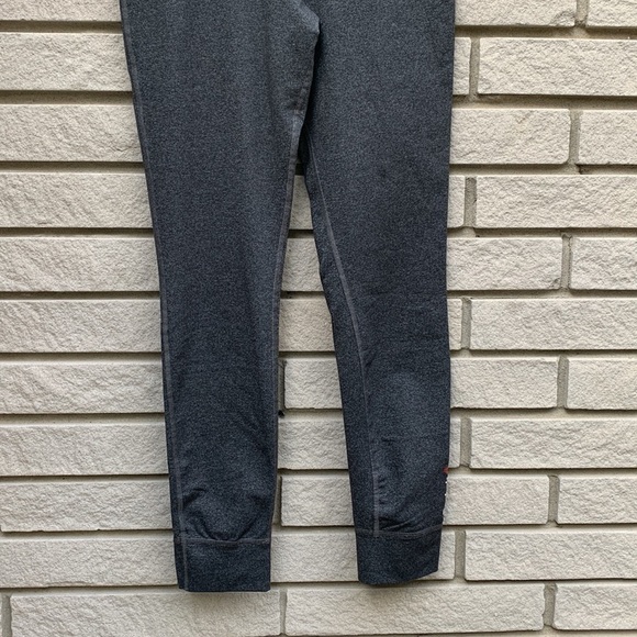 𝅺Reebok Speedwick Cropped Leggings Heather Grey XS - Picture 4 of 9